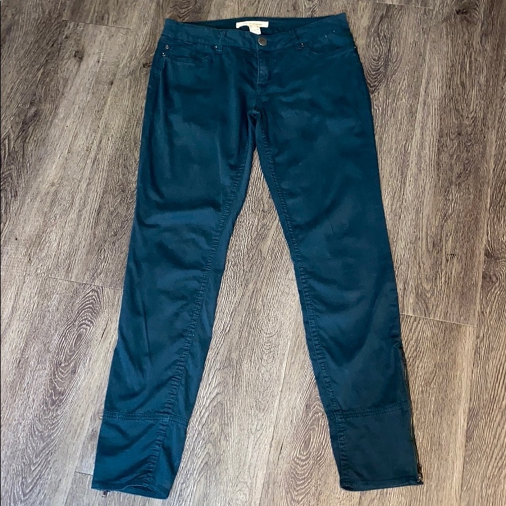 Size 27 dark turquoise green pants